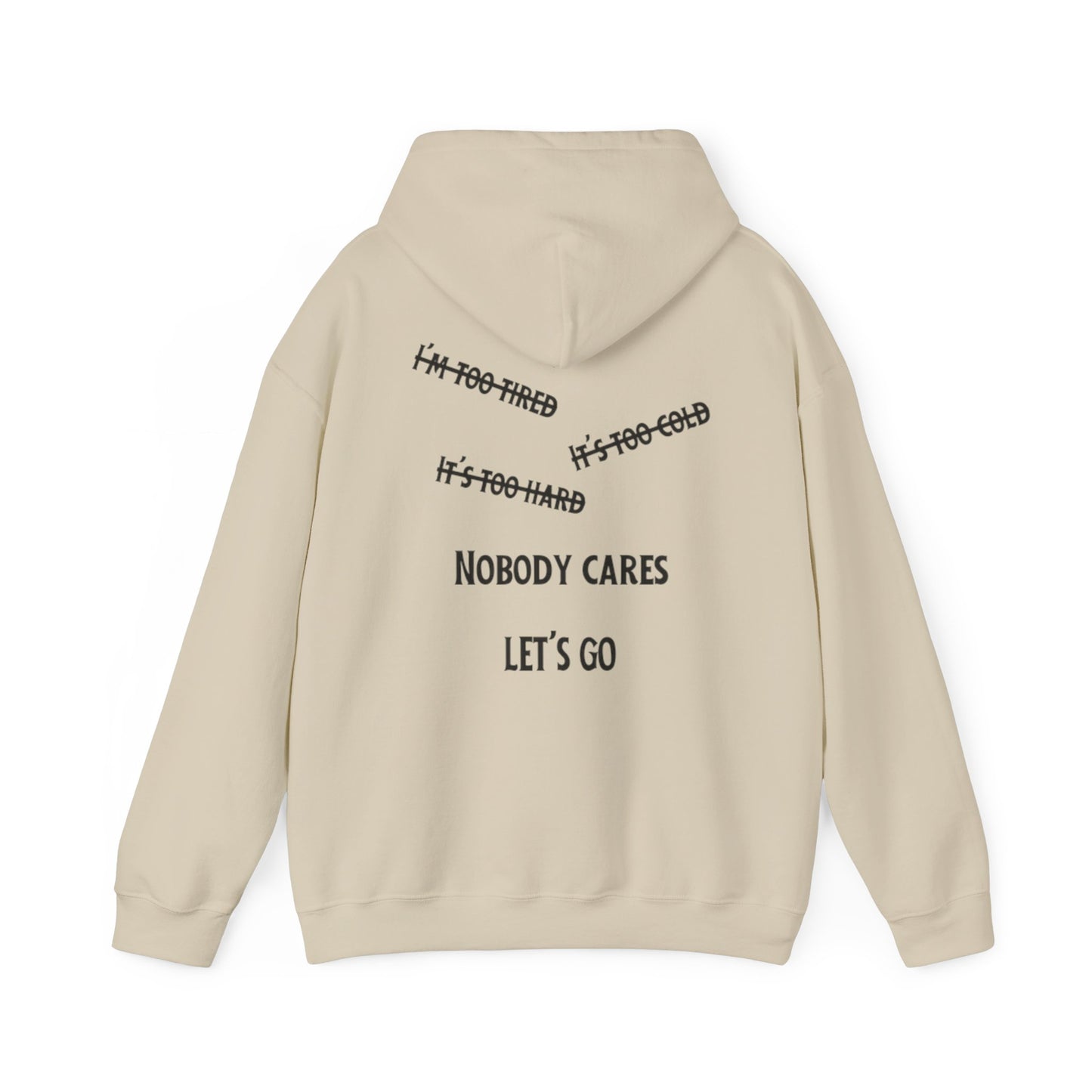 Unisex NO EXCUSES hoodie