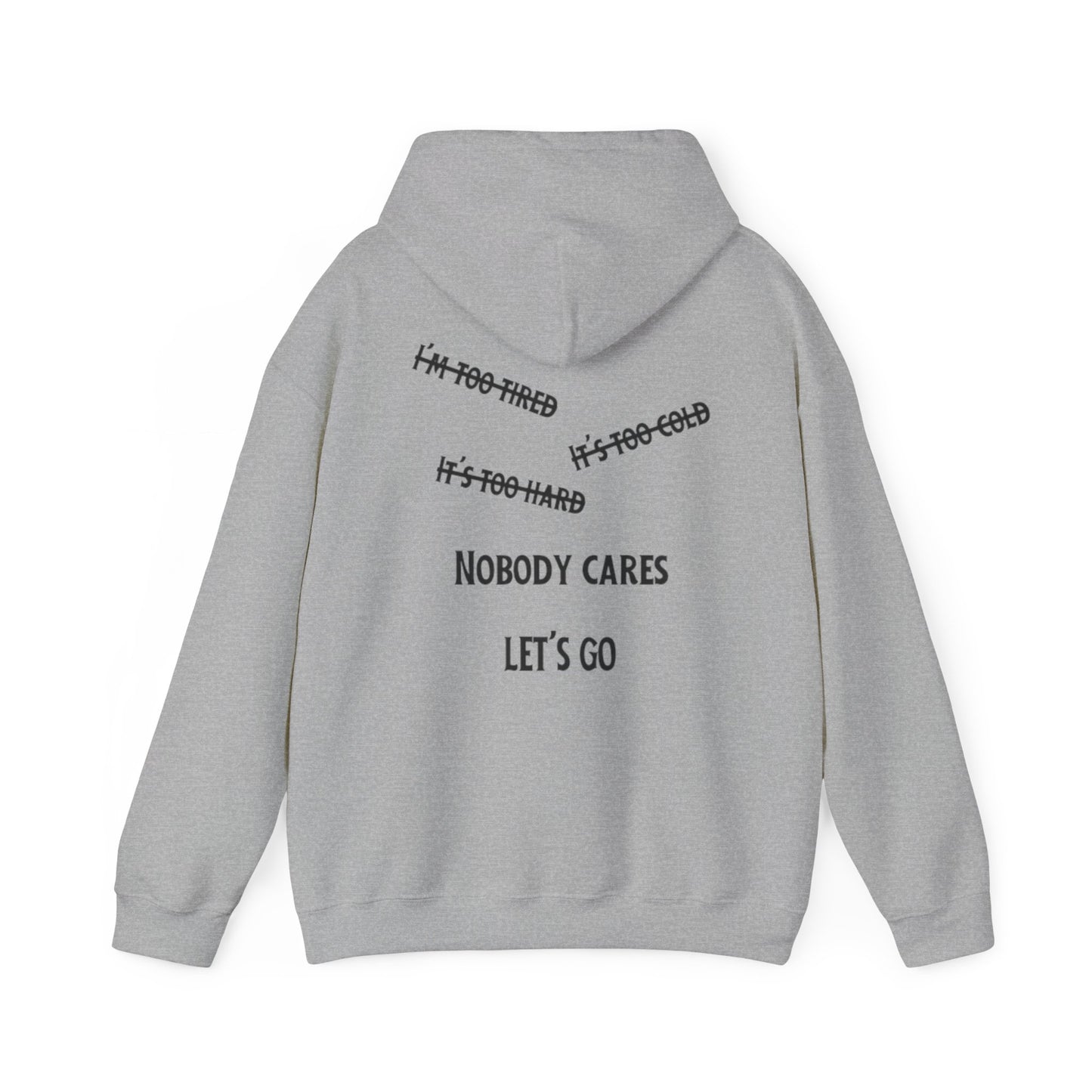 Unisex NO EXCUSES hoodie